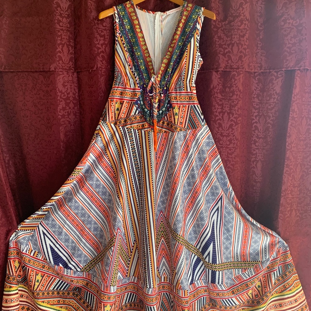 Jumei Yifang Boho Beach Long Maxi Dress - Size M